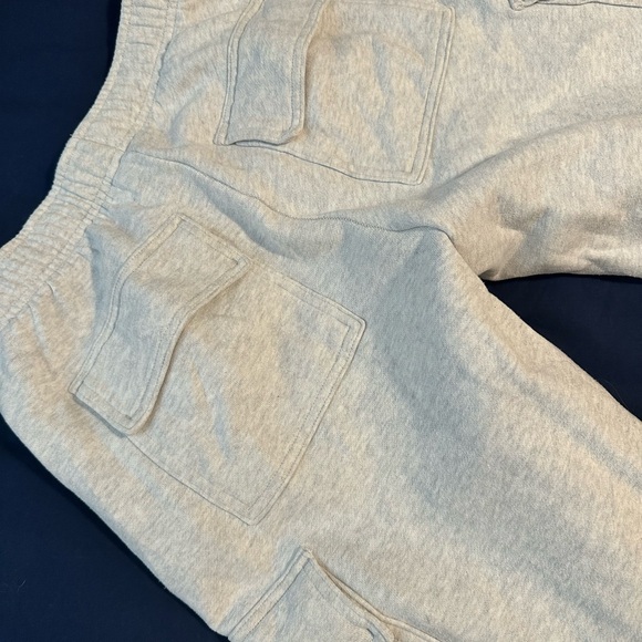 Heather cloud white TNA cargo sweats - Picture 7 of 11